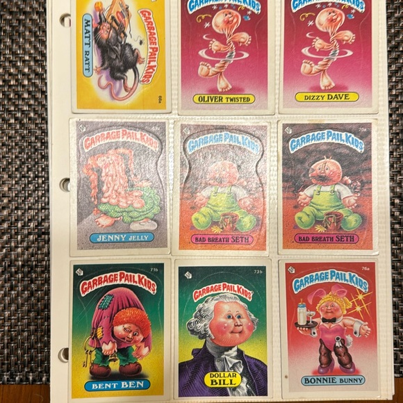 GPK OS2 lot of 9 mix and match ungraded - Picture 1 of 5